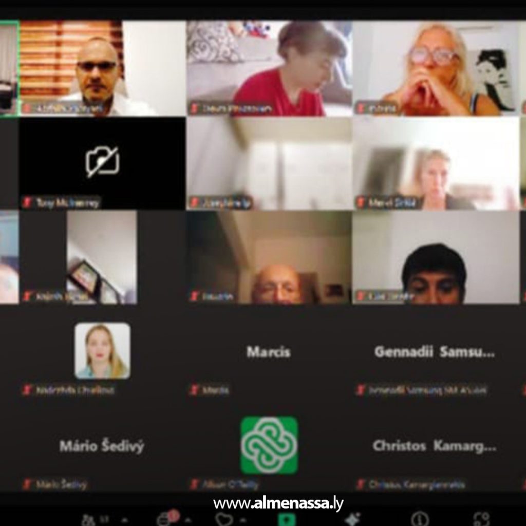 extra11 64 الغرياني يشارك في الاجتماع الانتخابي الدولي للقوة البدنية