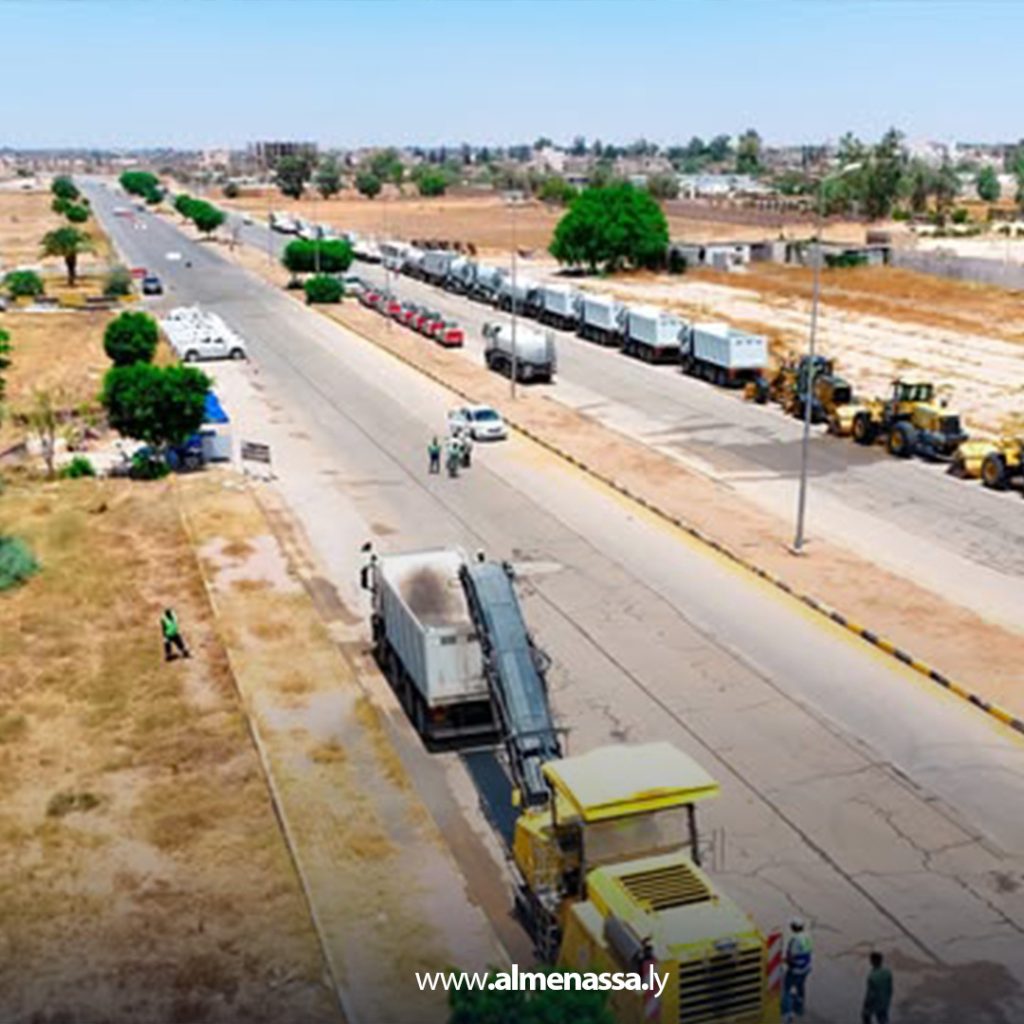 extra11 74 انطلاق أعمال تطوير طريق المطار بطول 23 كم