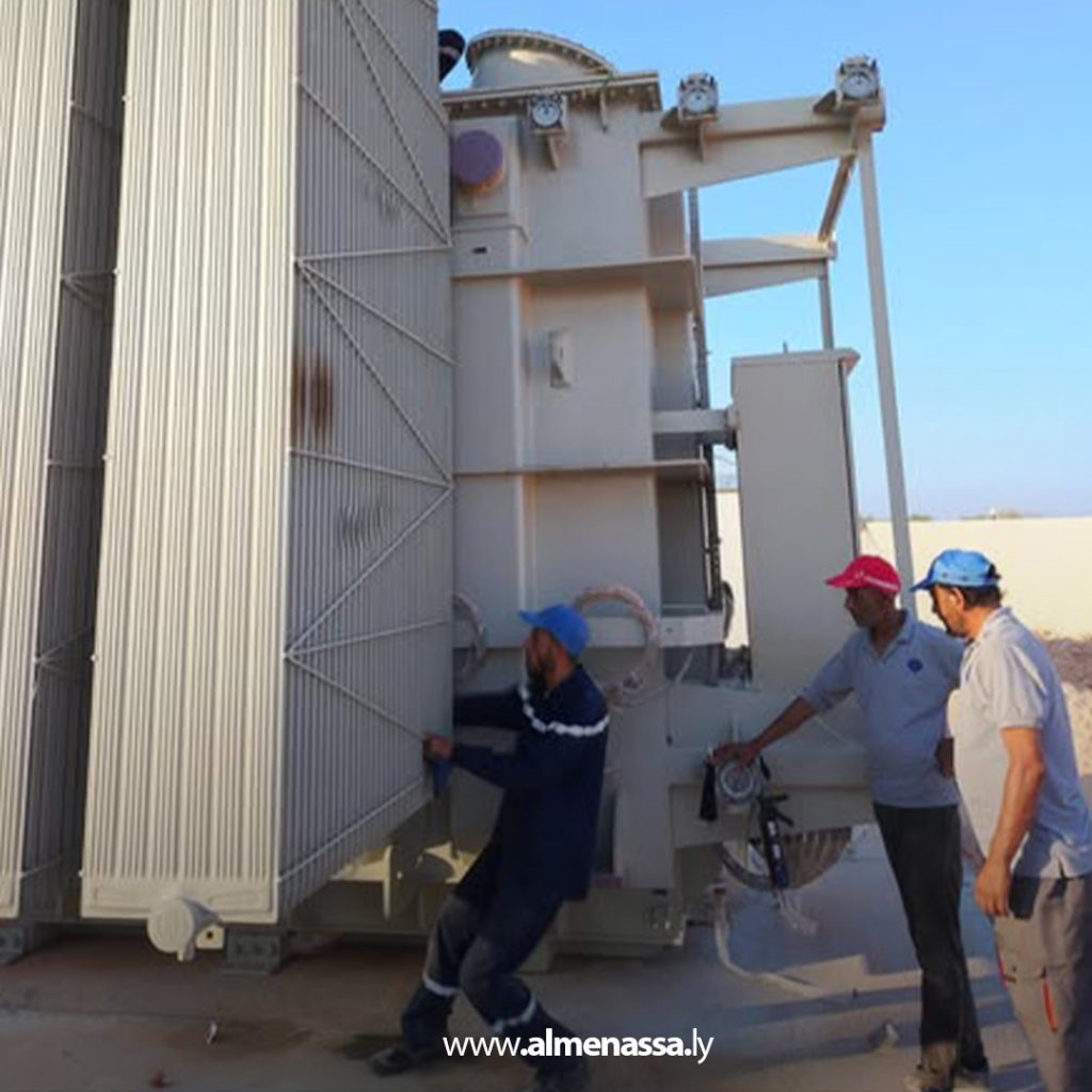 extra11 81 العمل على استكمال مشروع محطة كهرباء سوق الثلاثاء زليتن