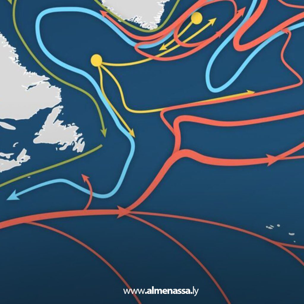 extra11 88 دراسة جديدة تحذّر من انهيار نظام تيارات المحيط الأطلسي قد يجلب شتاء قارس يجمّد أوروبا
