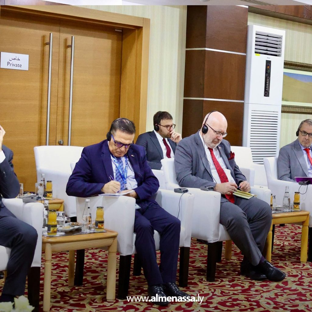 extra11 96 الكوني واللافي يلتقيان سفراء دول أوروبية ويؤكدان أهمية دعم الاستقرار السياسي