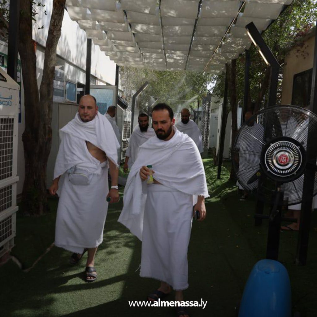 extra111 19 توافد الحجاج الليبيين إلى مخيم البعثة بمشعر عرفات استعدادًا ليوم عرفة