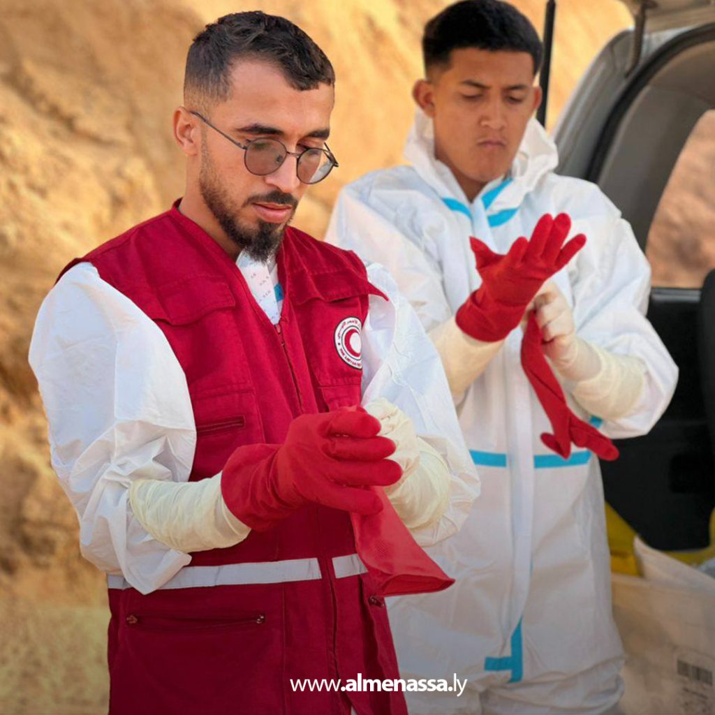 extra111 30 الهلال الأحمر فرع طرابلس يعلن انتشال جثة على شاطئ البحر في منطقة تاجوراء