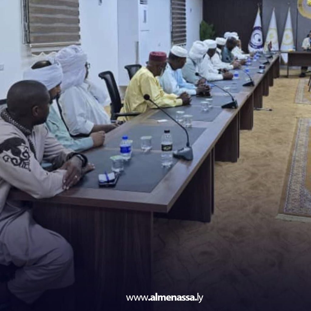 extra111 36 صندوق الإعمار بمرزق يبحث استلام ملفات المنازل المتضررة التي تم صيانتها