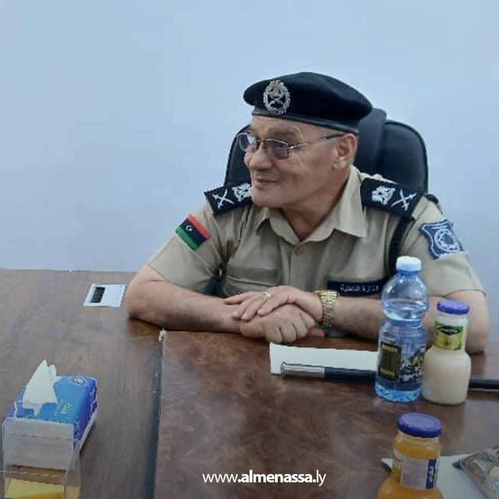 extra111 58 مدير أمن مرزق يستقبل وزير الدفاع خلال زيارة تفقدية لمنطقة تمسة