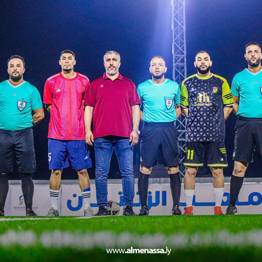 extra111 86 انطلاق نهائيات الدوري الليبي للميني فوتبول بمدينة الزنتان بفوزي التحدي نسمة والوحدة الزنتان