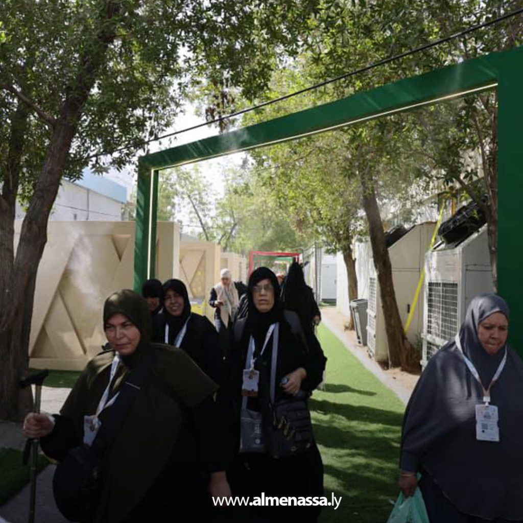 extra1111 15 توافد الحجاج الليبيين إلى مخيم البعثة بمشعر عرفات استعدادًا ليوم عرفة