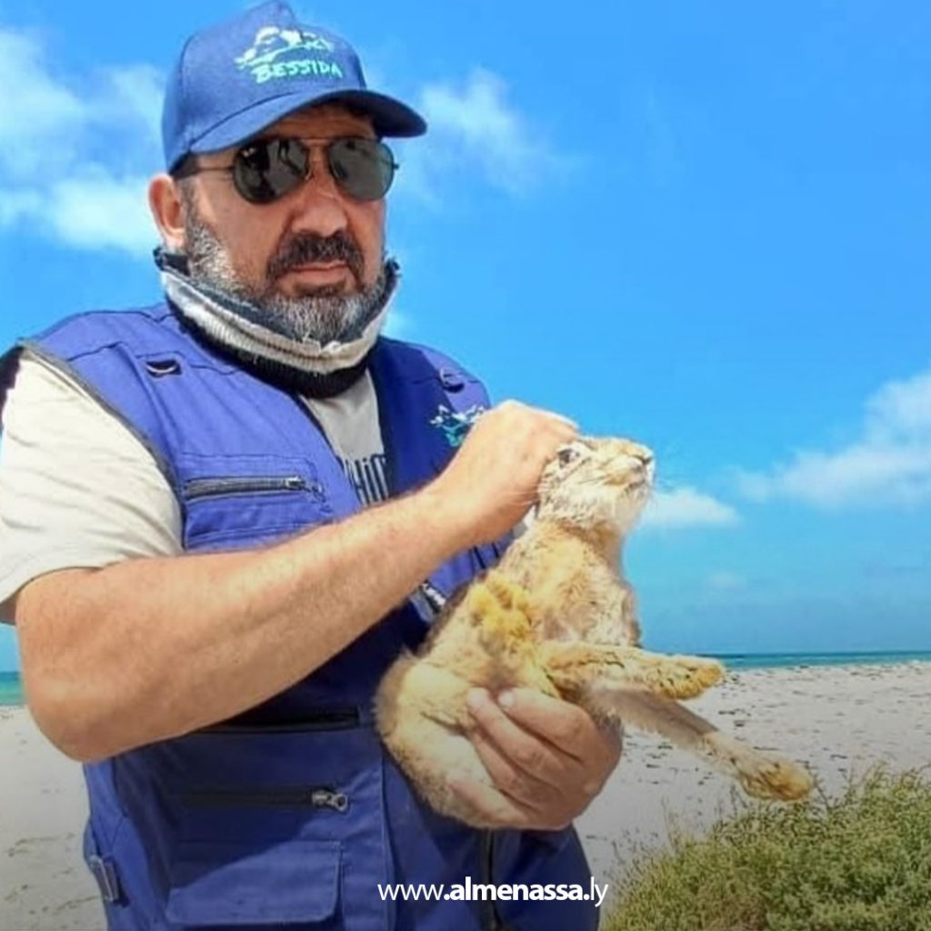 extra1111 4 جمعية بيسيدا البيئية لحماية جزيرة وبحيرة "فروة" تطلق مجموعة من الارانب البريّة