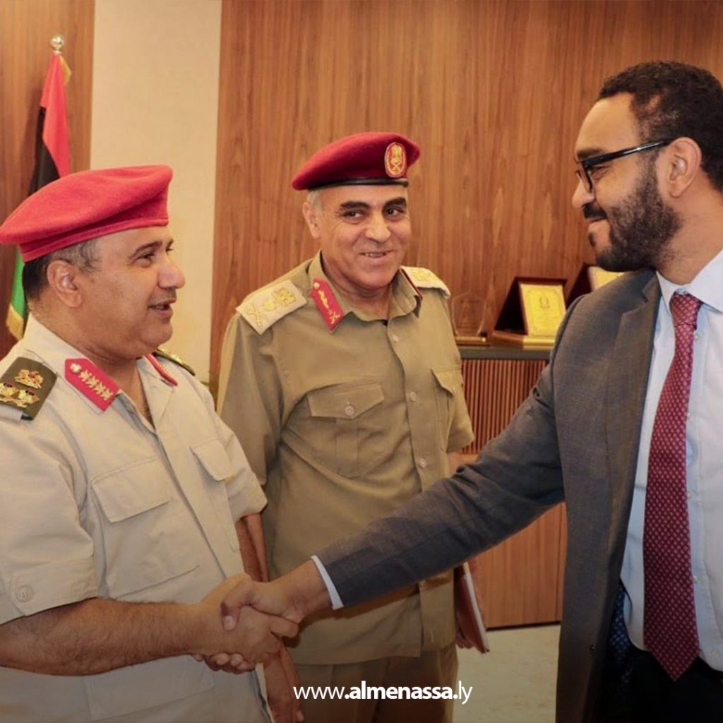 extra1111 57 القيادة العامة تبحث مع وفد أممي تقييم أداء البعثة ودور اللجنة العسكرية المشتركة