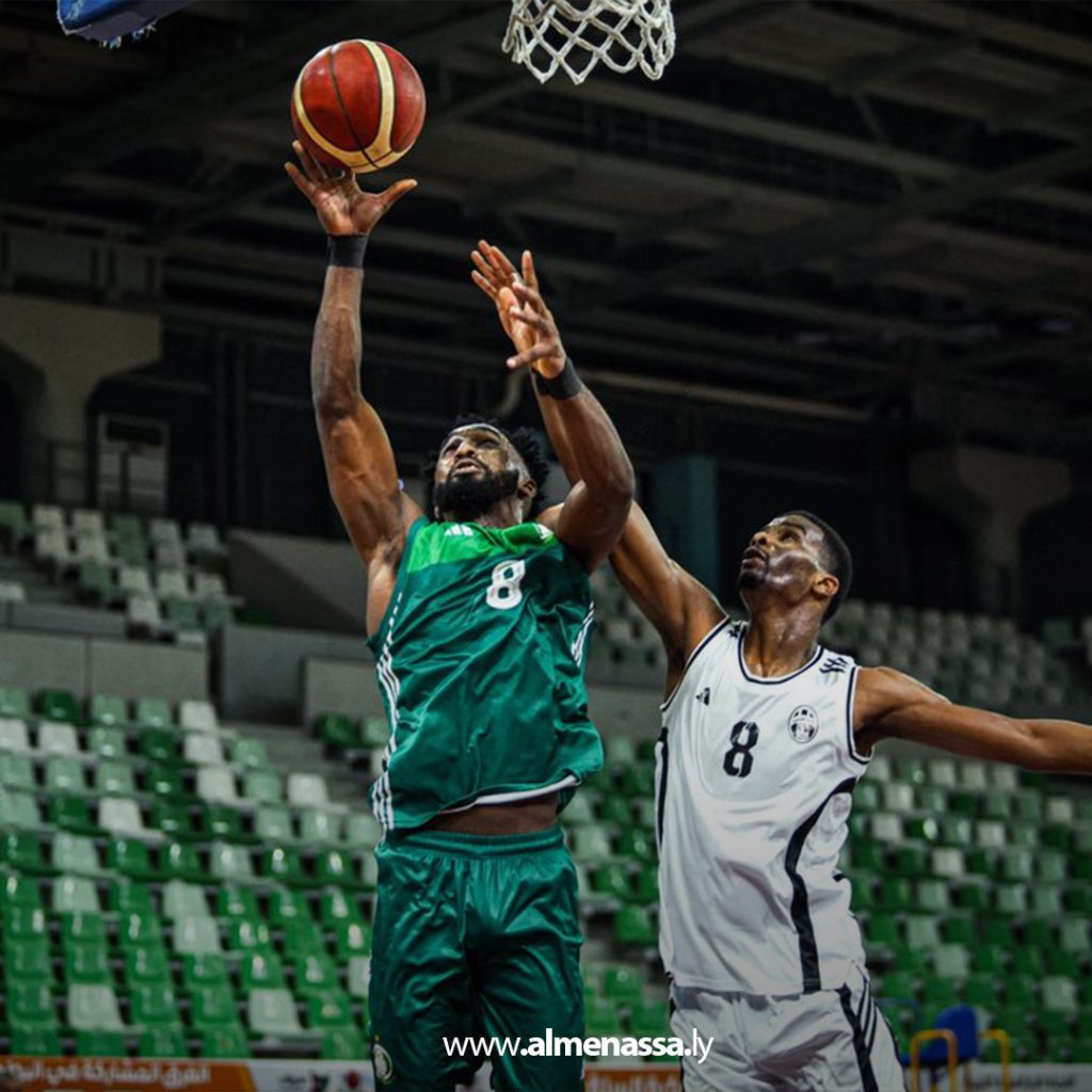 extra1111 78 انتصاران للأهلي بنغازي والأهلي طرابلس في ذهاب نصف نهائي دوري كرة السلة الليبي