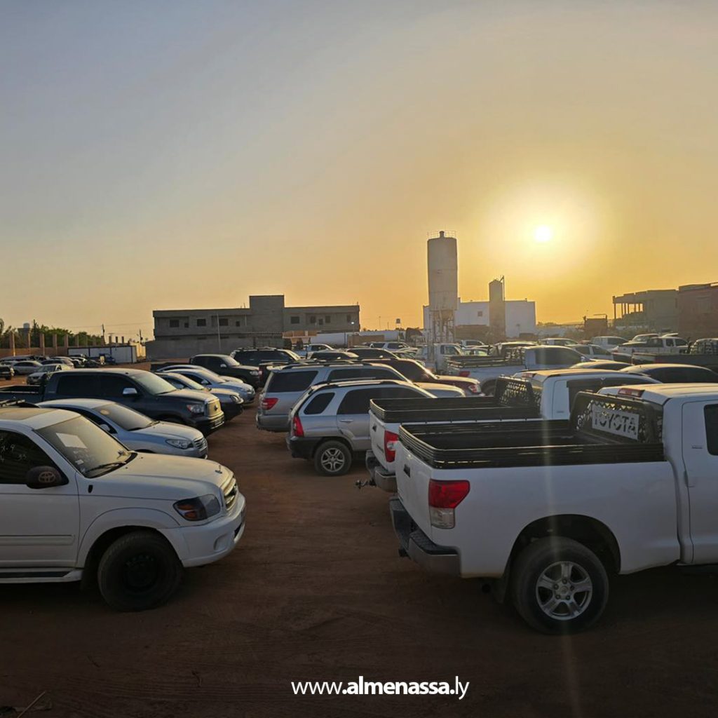 extra1111 81 حملة أمنية واسعة بالكفرة تسفر عن حجز 160 مركبة مخالفة