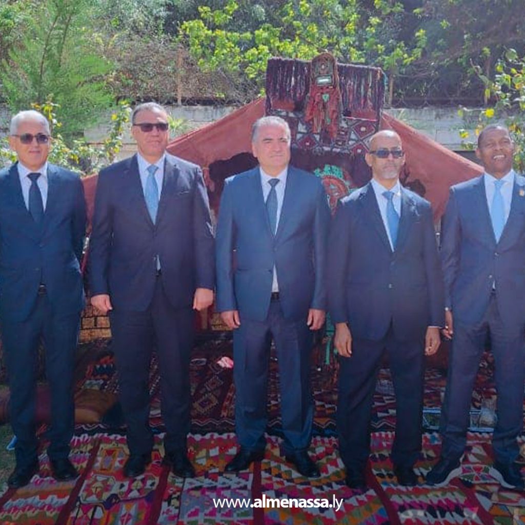 extra11111 6 سفير ليبيا لدى الجزائر يستقبل سفراء الدول العربية المعتمدين