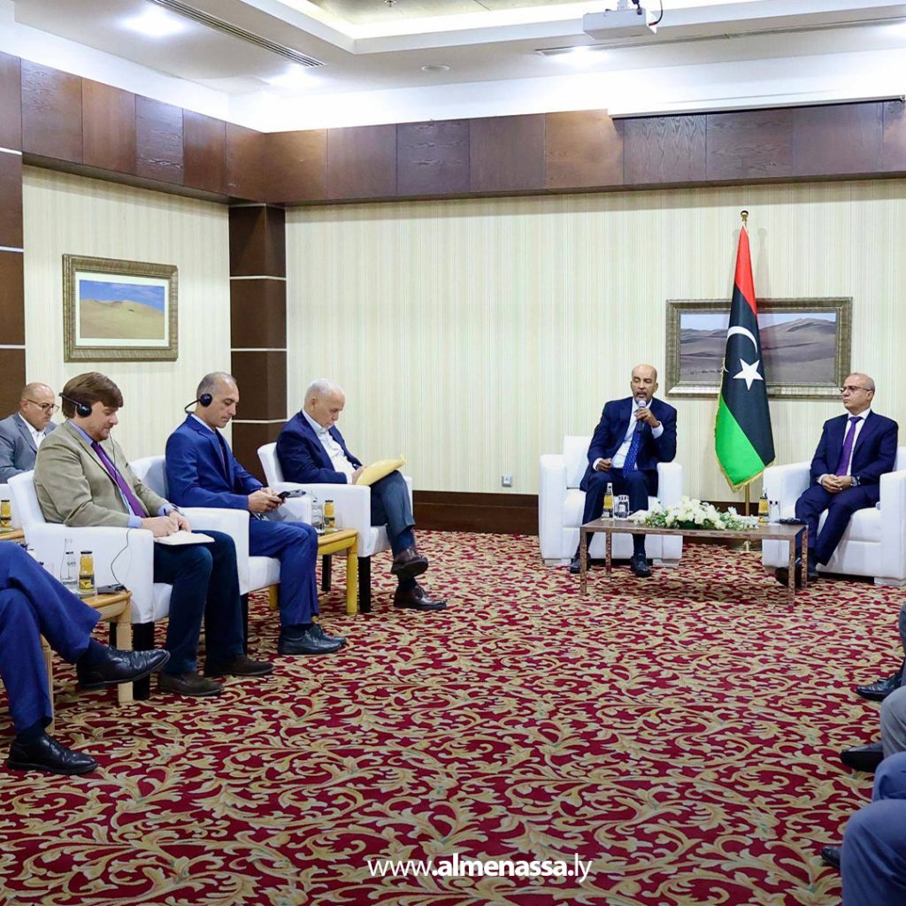 extra111111 28 الكوني واللافي يلتقيان سفراء دول أوروبية ويؤكدان أهمية دعم الاستقرار السياسي