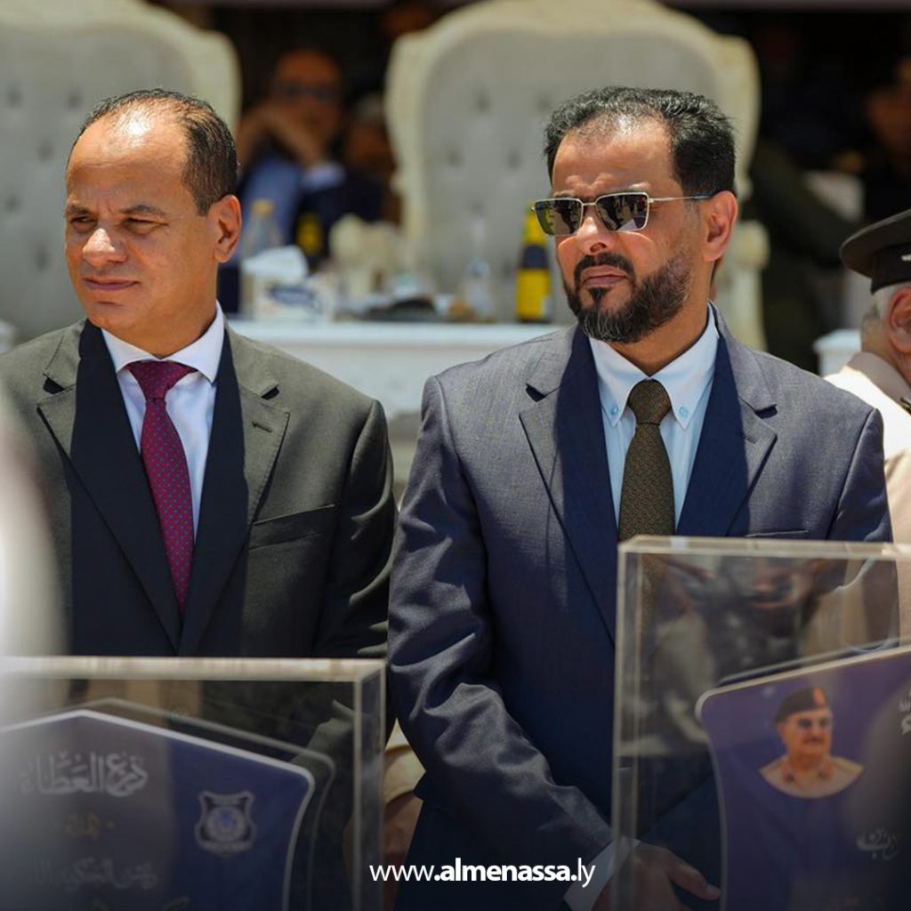 extra1111111 41 رئيس الحكومة الليبية يشارك في حفل تخريج الدفعة الرابعة من طلبة المعهد العالي للضباط ببنغازي