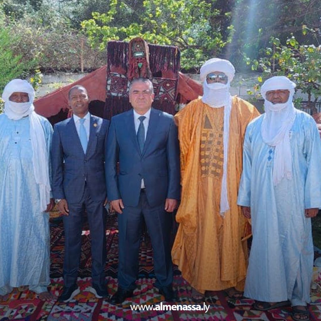extra1111111 6 سفير ليبيا لدى الجزائر يستقبل سفراء الدول العربية المعتمدين