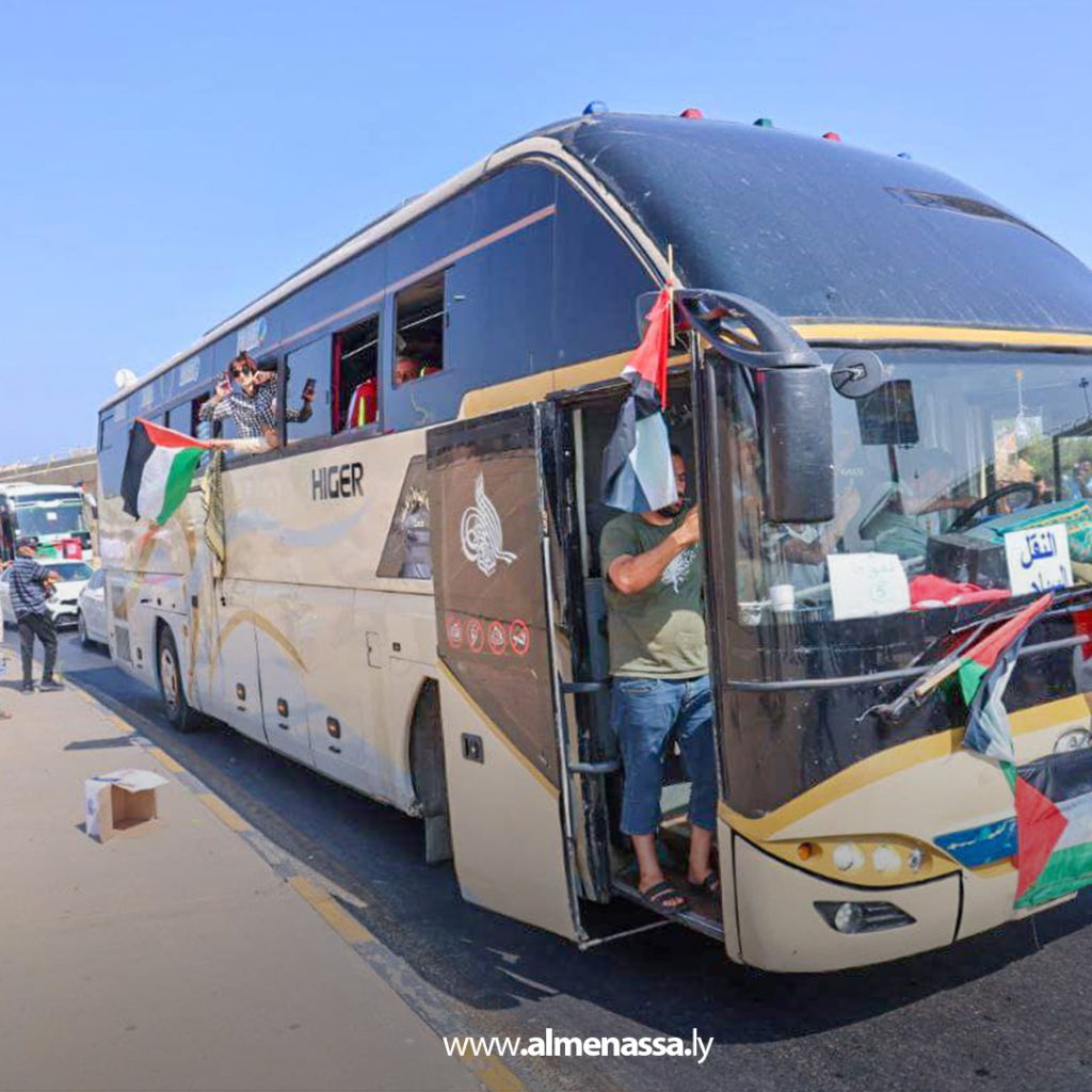 extra1111111111 11 قافلة الصمود تدخل طرابلس في تحرّك تضامني مع غزة وسط إجراءات أمنية مشددة