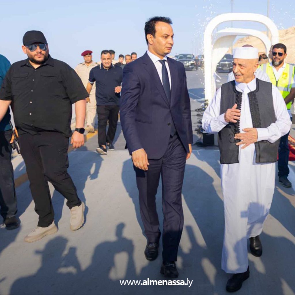 extra1111111111 19 رئيس مجلس النواب ومدير صندوق الإعمار يفتتحان عددًا من المشاريع التنموية في مدينة درنة