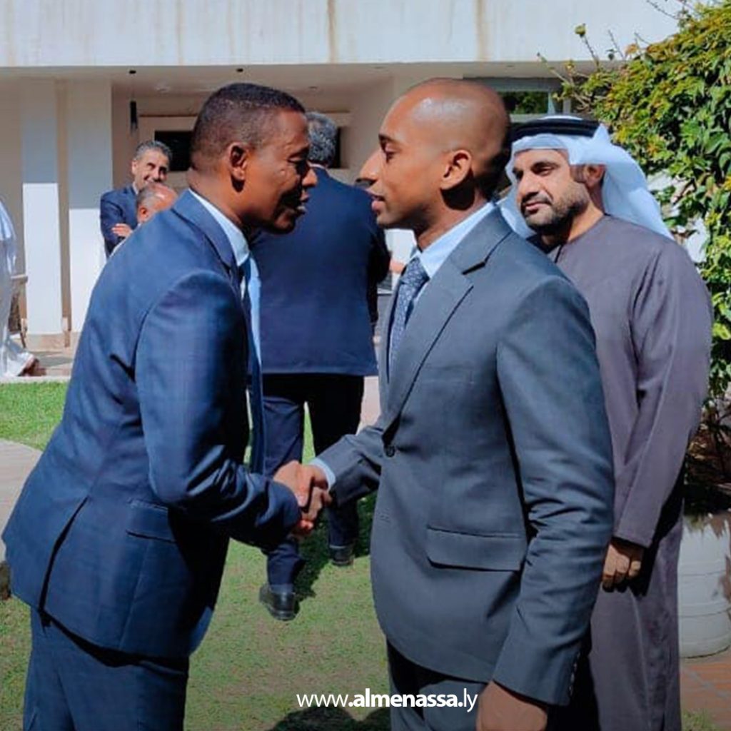 extra1111111111 6 سفير ليبيا لدى الجزائر يستقبل سفراء الدول العربية المعتمدين