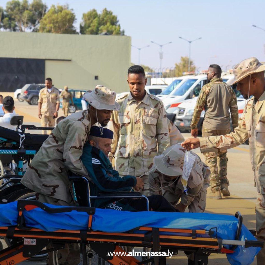 extra111111111111 5 دفعة جديدة من جرحى القوات المسلحة تغادر إلى روسيا لتلقي العلاج