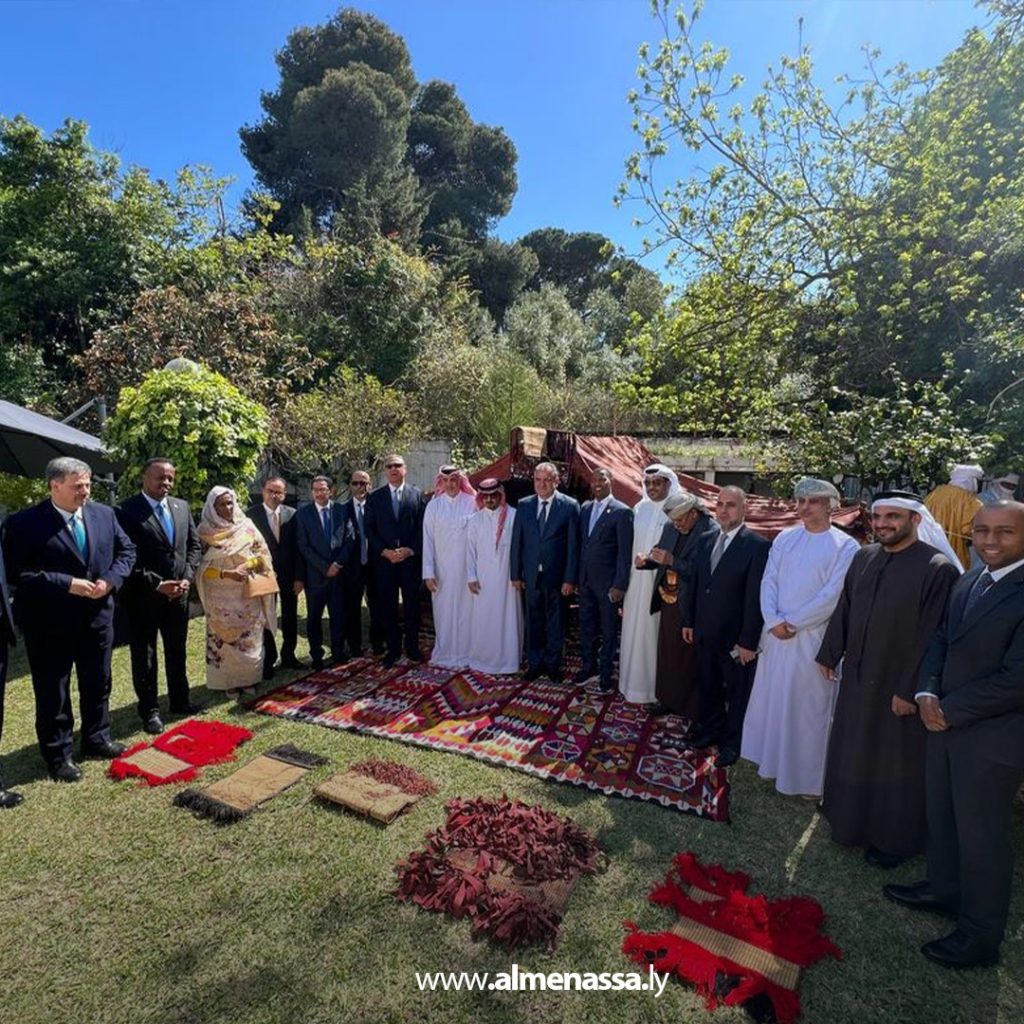 extra11111111111111 1 سفير ليبيا لدى الجزائر يستقبل سفراء الدول العربية المعتمدين