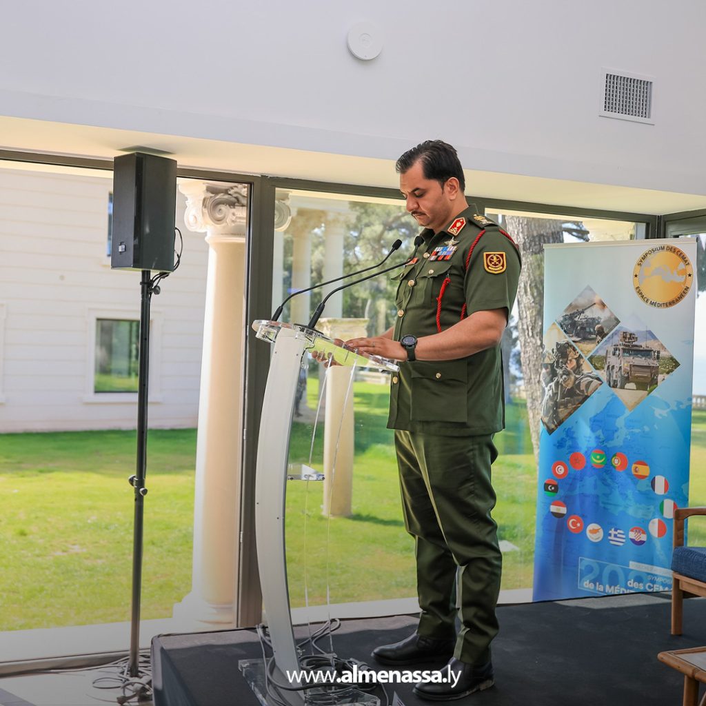 extra11111111111111 2 الفريق ركن صدام حفتر يشارك في فعاليات اليوم الثاني لندوة رؤساء أركان القوات البرية لدول المتوسط في فرنسا