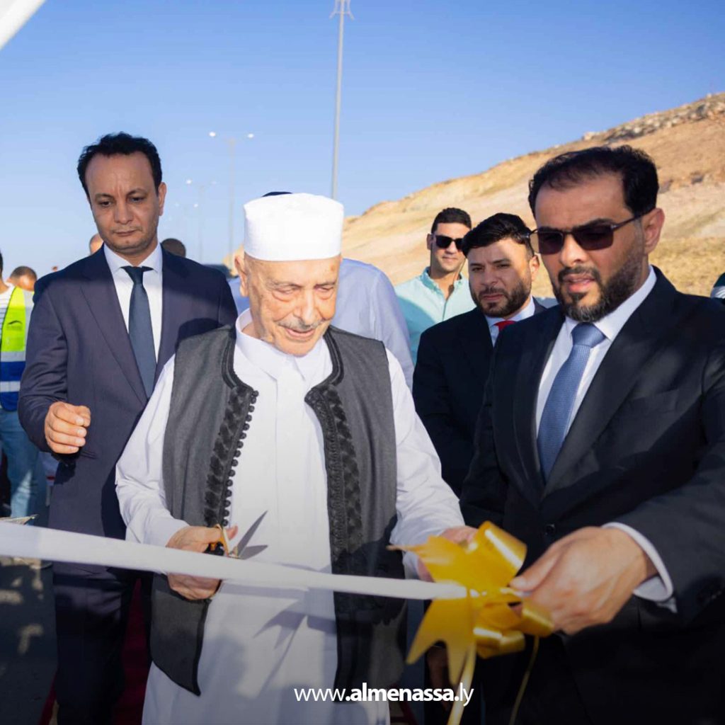 extra11111111111111 8 رئيس مجلس النواب ومدير صندوق الإعمار يفتتحان عددًا من المشاريع التنموية في مدينة درنة