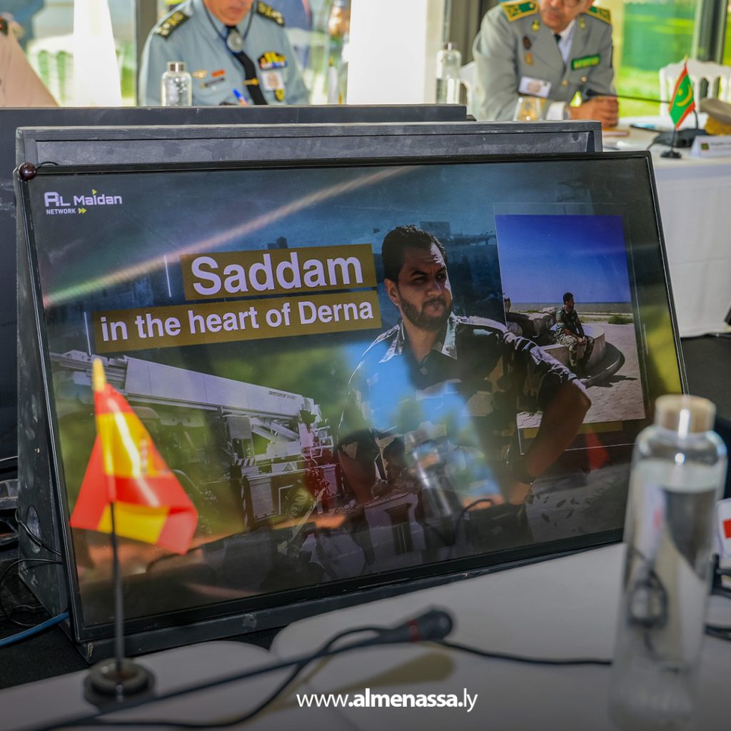 extra111111111111111 الفريق ركن صدام حفتر يشارك في فعاليات اليوم الثاني لندوة رؤساء أركان القوات البرية لدول المتوسط في فرنسا