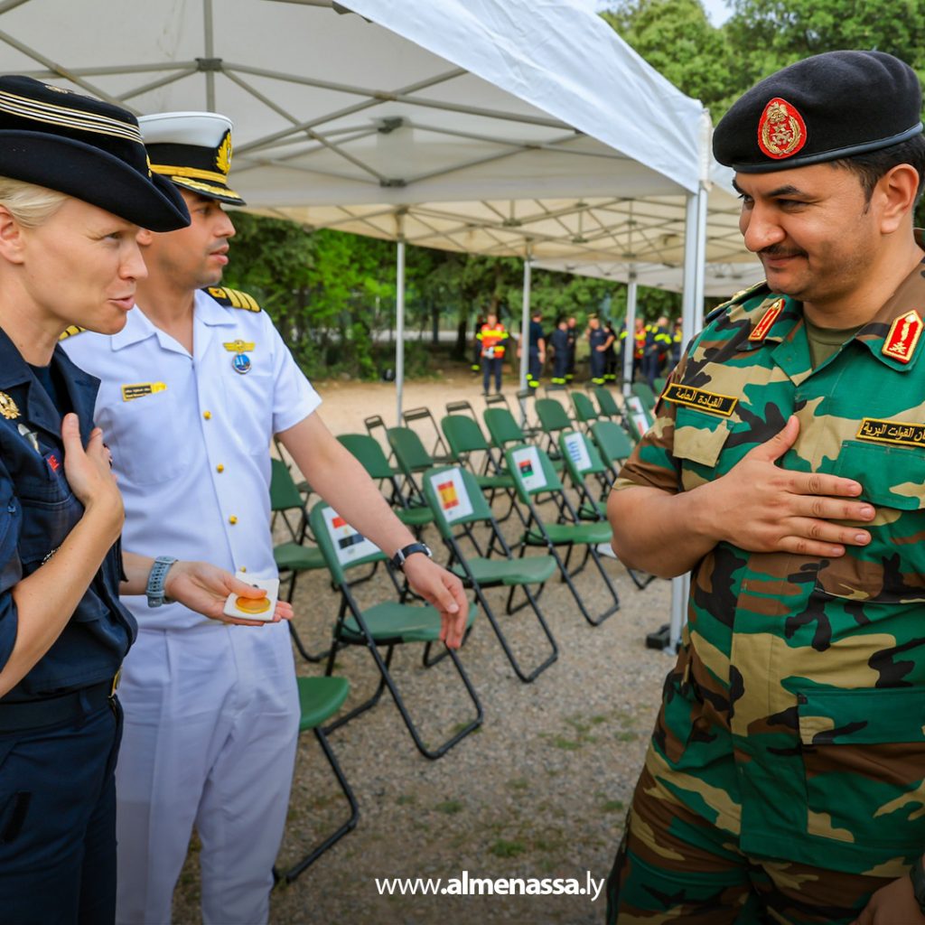 extra11111111111111111111 الفريق ركن صدام حفتر يشارك في فعاليات اليوم الثاني لندوة رؤساء أركان القوات البرية لدول المتوسط في فرنسا