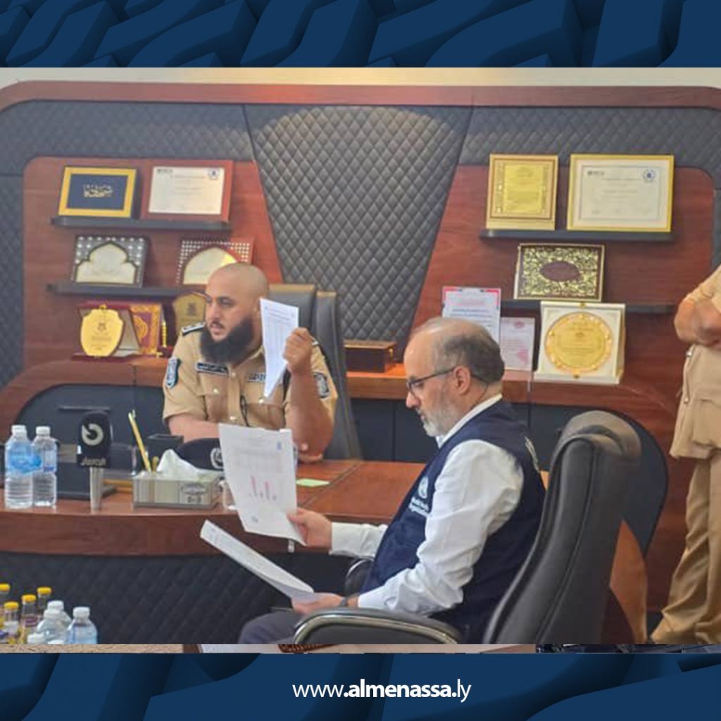 01 15 منظمة الصحة العالمية تزور جهاز مكافحة الهجرة بالكفرة وتبحث سبل دعم العمل الإنساني