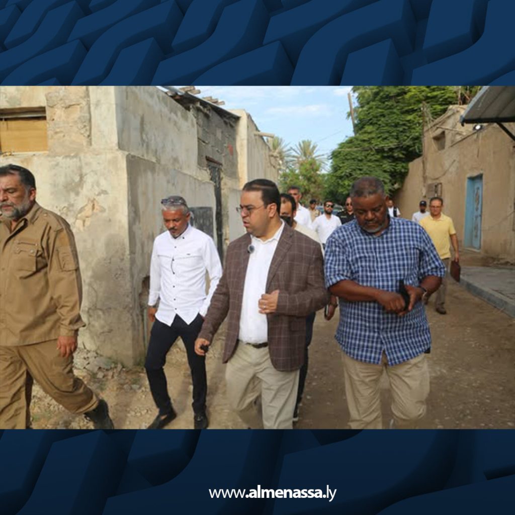 01 68 وزير العمل يترأس حملة تفتيش ميدانية على سكن العمالة الوافدة في منطقة السبعة