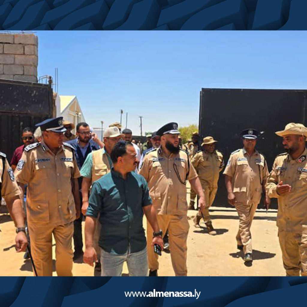 011 1 منظمة الصحة العالمية تزور جهاز مكافحة الهجرة بالكفرة وتبحث سبل دعم العمل الإنساني