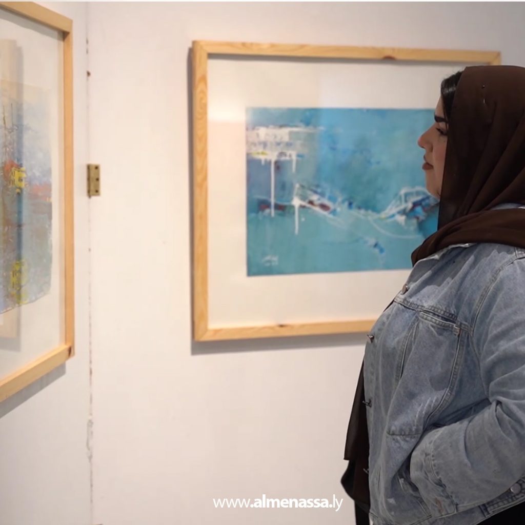 02 54 “Harbours of the Wind”: Ehab Al-Farsi’s exhibition closes in Benghazi with poetic resonance