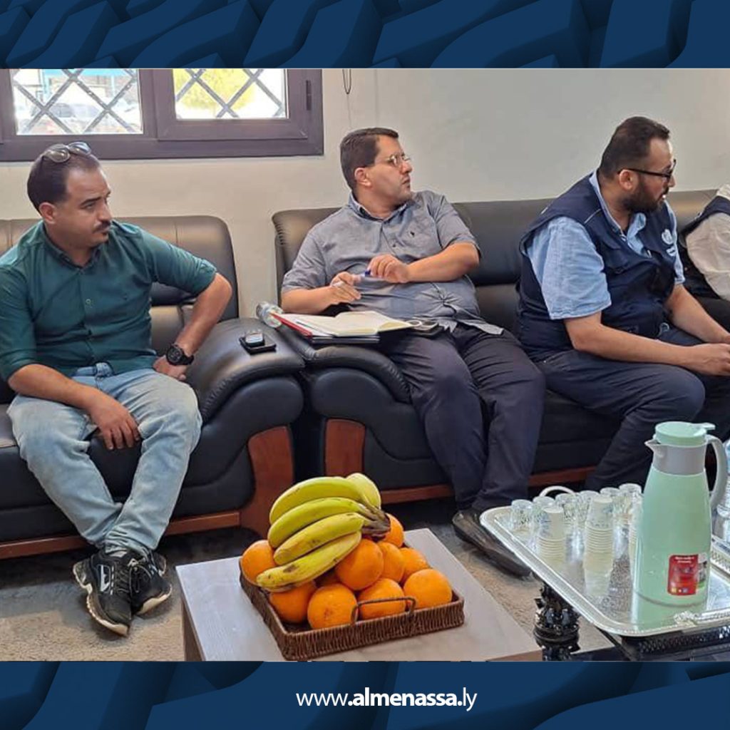 02 6 منظمة الصحة العالمية تزور جهاز مكافحة الهجرة بالكفرة وتبحث سبل دعم العمل الإنساني