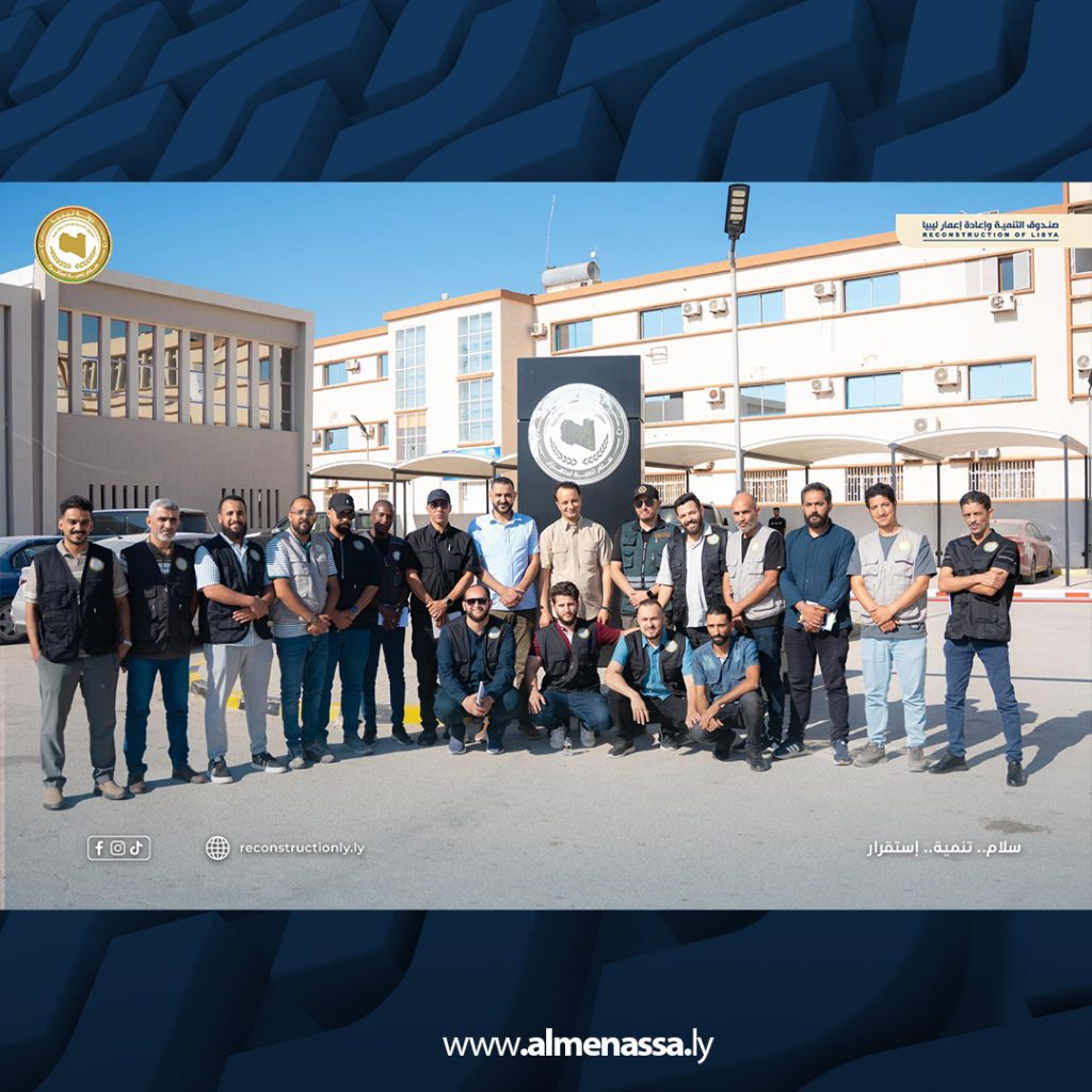 03 29 المهندس بالقاسم حفتر يتابع مشاريع البيضاء ويؤكد على الانطلاق في تنفيذ خطط جديدة للبنية التحتية