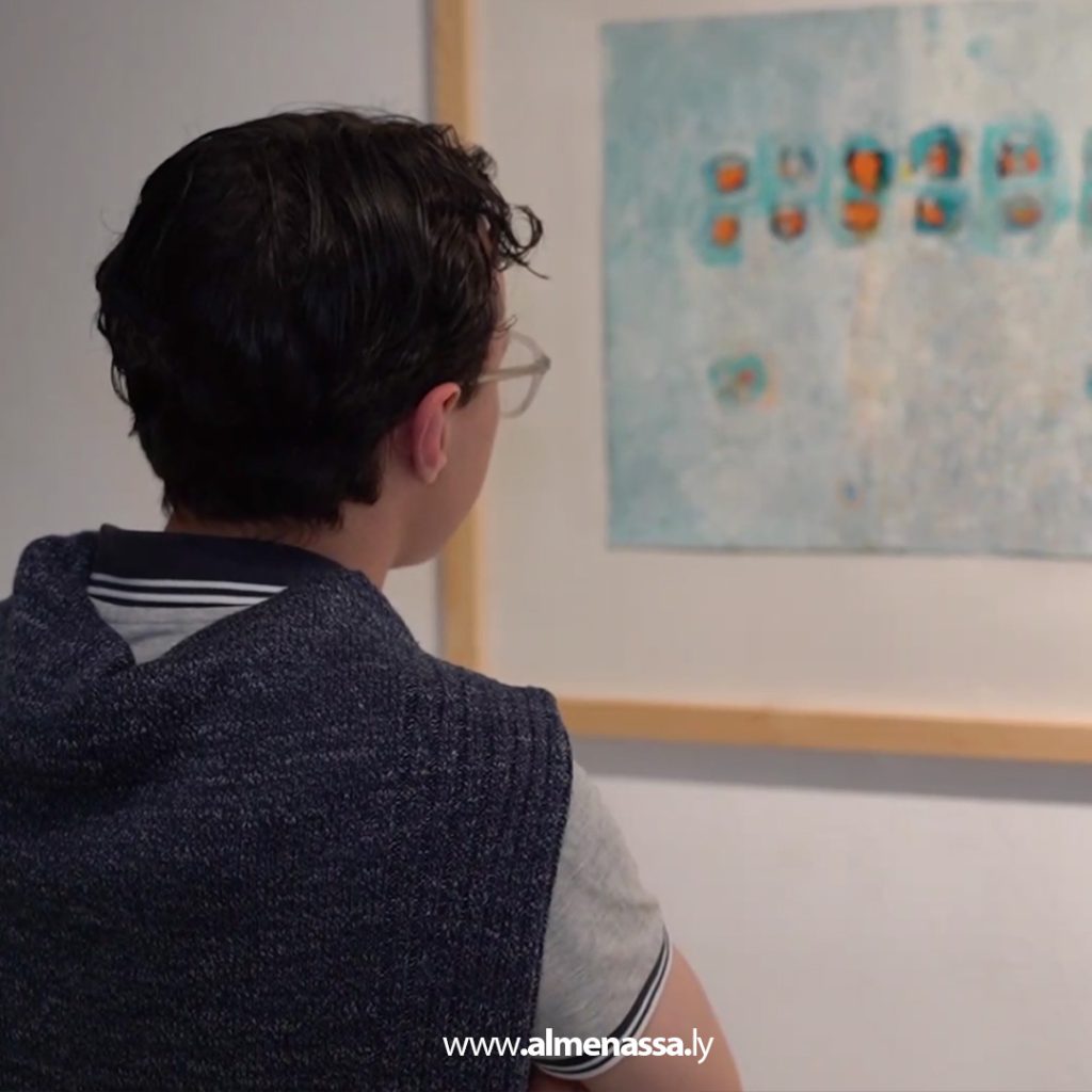 03 48 “Harbours of the Wind”: Ehab Al-Farsi’s exhibition closes in Benghazi with poetic resonance