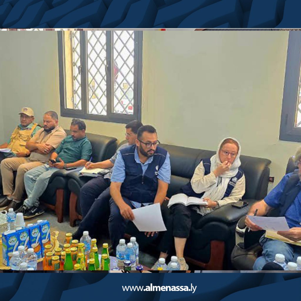 03 7 منظمة الصحة العالمية تزور جهاز مكافحة الهجرة بالكفرة وتبحث سبل دعم العمل الإنساني