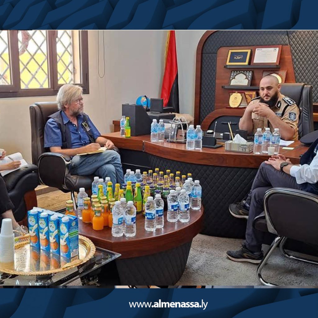 04 7 منظمة الصحة العالمية تزور جهاز مكافحة الهجرة بالكفرة وتبحث سبل دعم العمل الإنساني