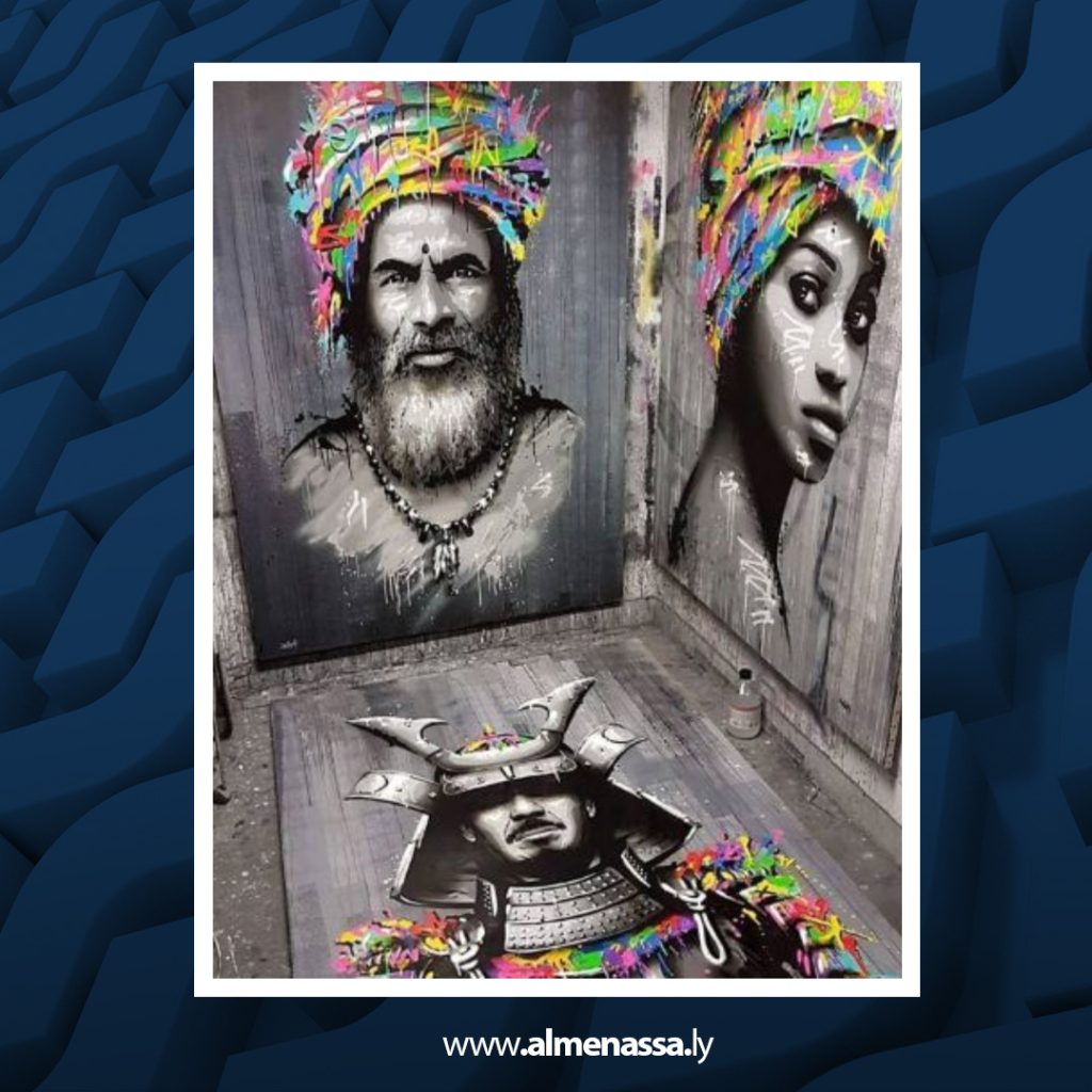 04 8 أزمة مها الصغير...بعد الرسامة الدنماركية.. أصحاب باقي اللوحات يتهمون مها الصغير بسرقة أعمالهم