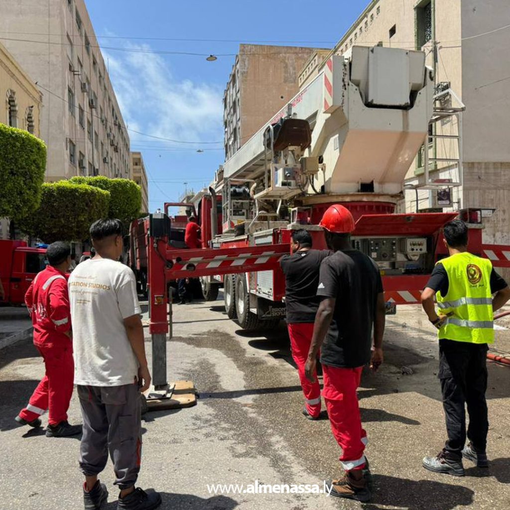 05 7 أمن طرابلس: نشوب حريق بإحدى الشقق بشارع الاستقلال ولا وجود لأضرار بشرية