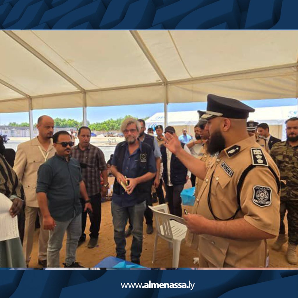 08 1 منظمة الصحة العالمية تزور جهاز مكافحة الهجرة بالكفرة وتبحث سبل دعم العمل الإنساني