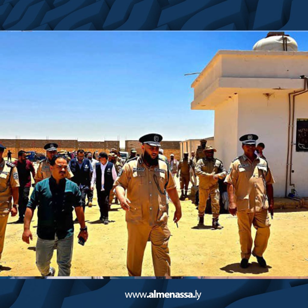 09 2 منظمة الصحة العالمية تزور جهاز مكافحة الهجرة بالكفرة وتبحث سبل دعم العمل الإنساني