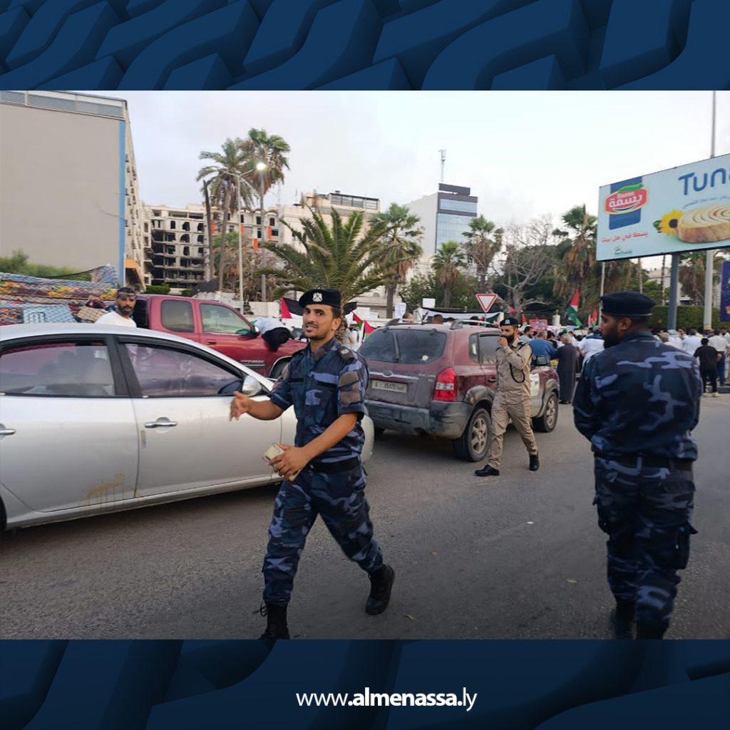 Extra 226.jpg1 226 انتشار أمني حول السفارة المصرية بطرابلس لتأمين وقفة احتجاجية بشأن معبر رفح