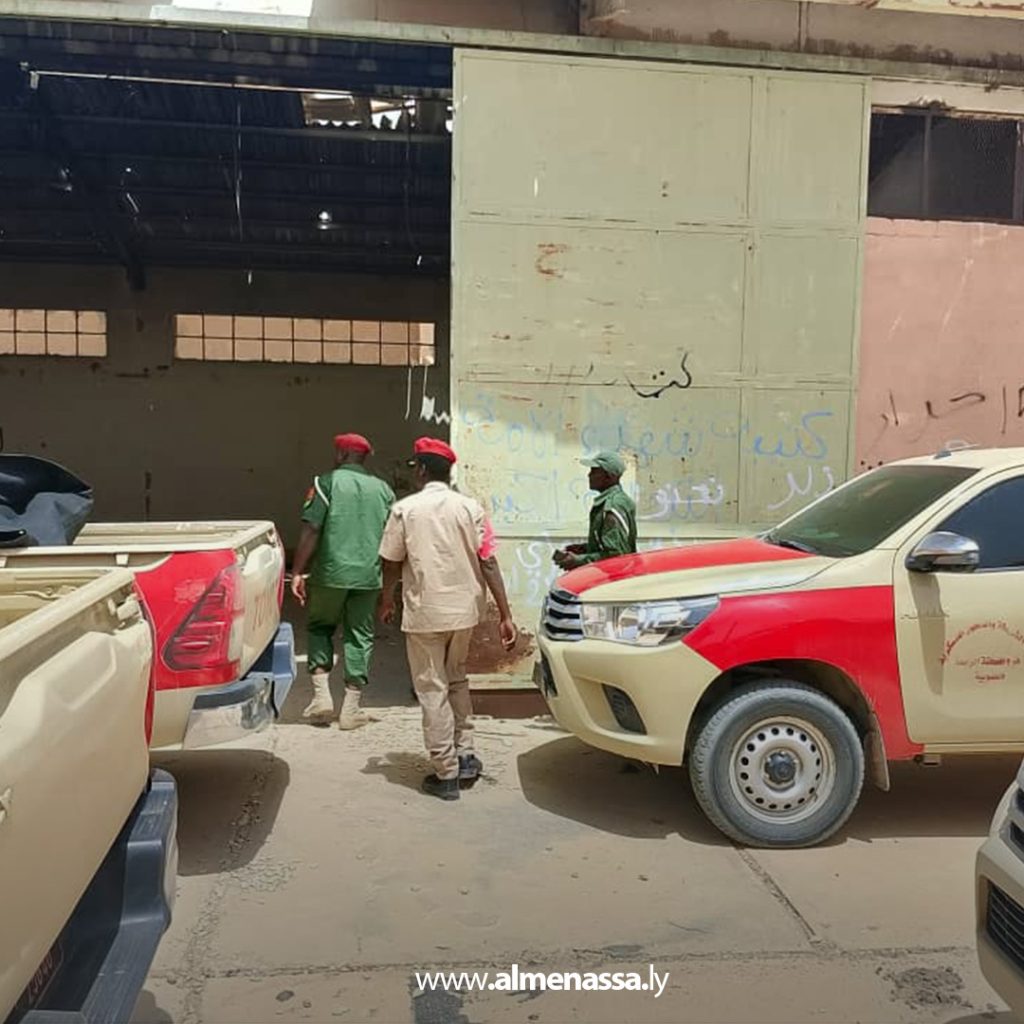 Extra 227 الشرطة العسكرية تنفذ جولة ميدانية لتفقّد التمركزات الأمنية في مرزق ووادي عتبة