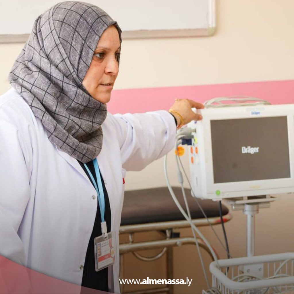 Extra 23 استمرار تدريب العناصر الطبية المساعدة في قسم أمراض الدم والأورام بمركز بنغازي الطبي