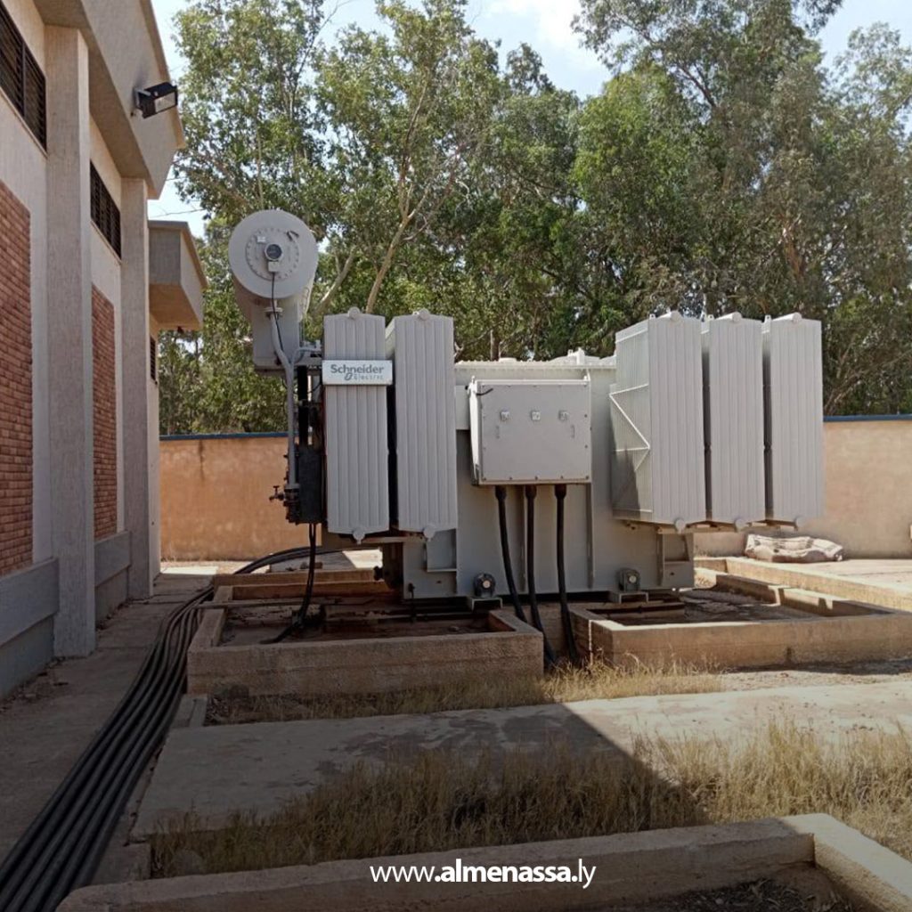 Extra 25 الكهرباء تواصل تنفيذ مشروع ربط محطة النظم في الكريمية لتحسين استقرار الشبكة