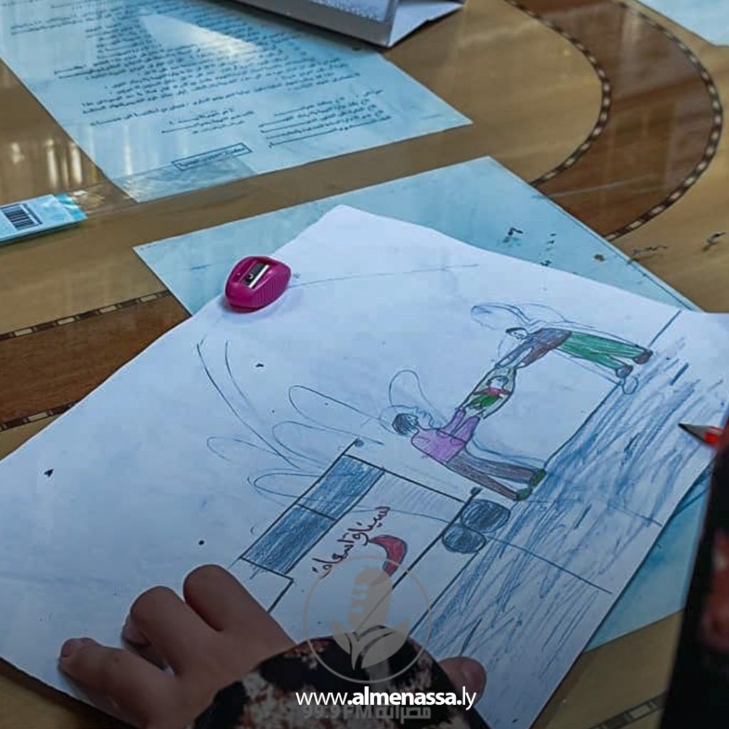 Extra 275 أطفال مصراتة يرسمون تضامنهم مع أطفال غزة في مسابقة فنية