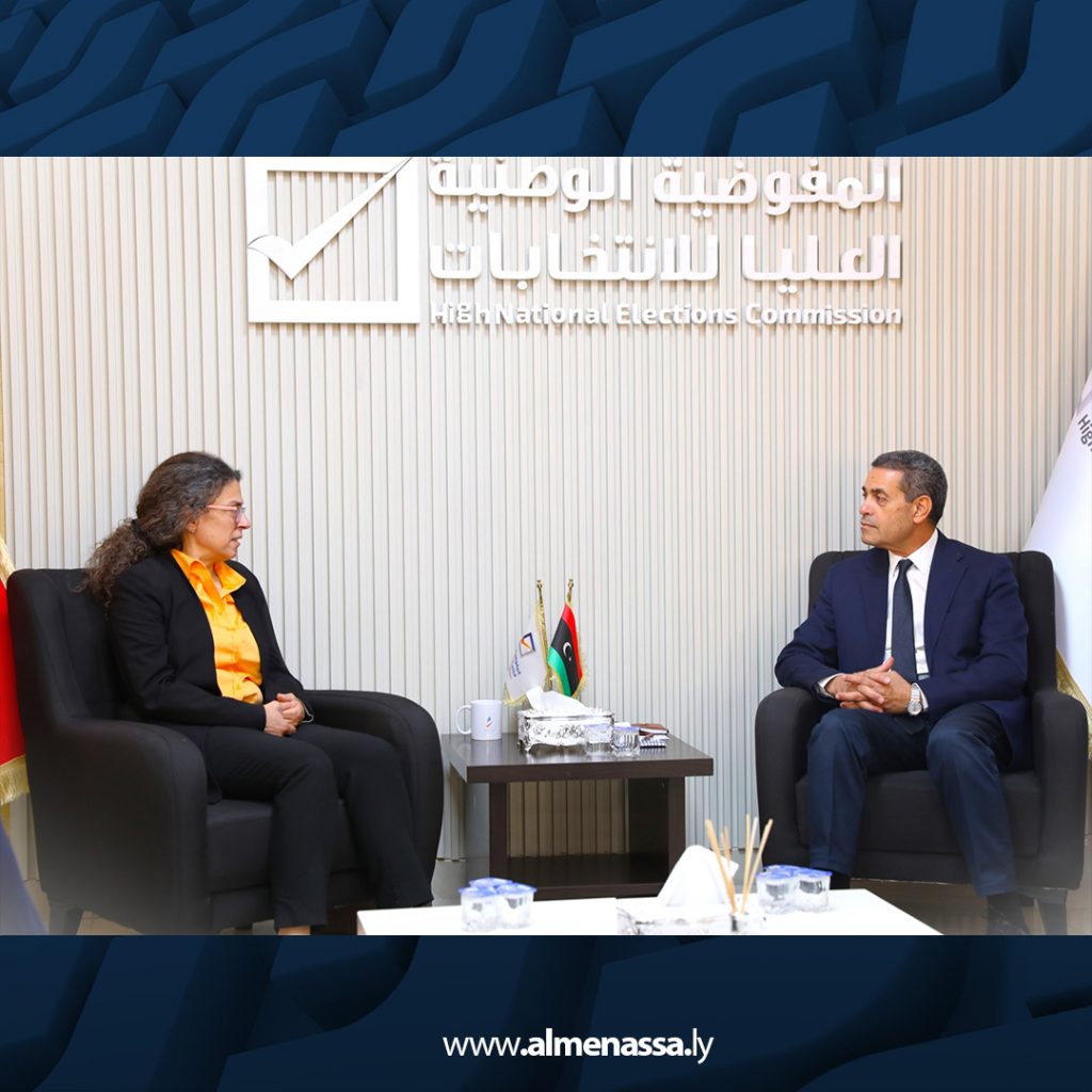 Extra 293 مجلس المفوضية يستقبل نائبة المبعوث الأممي لدعم العملية الانتخابية في ليبيا
