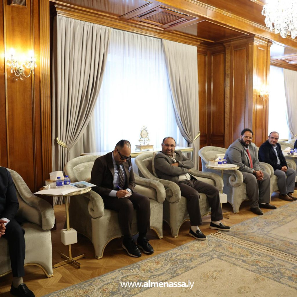 Extra 296 الدبيبة يستقبل رئيس وأعضاء مجلس جامعة بني وليد