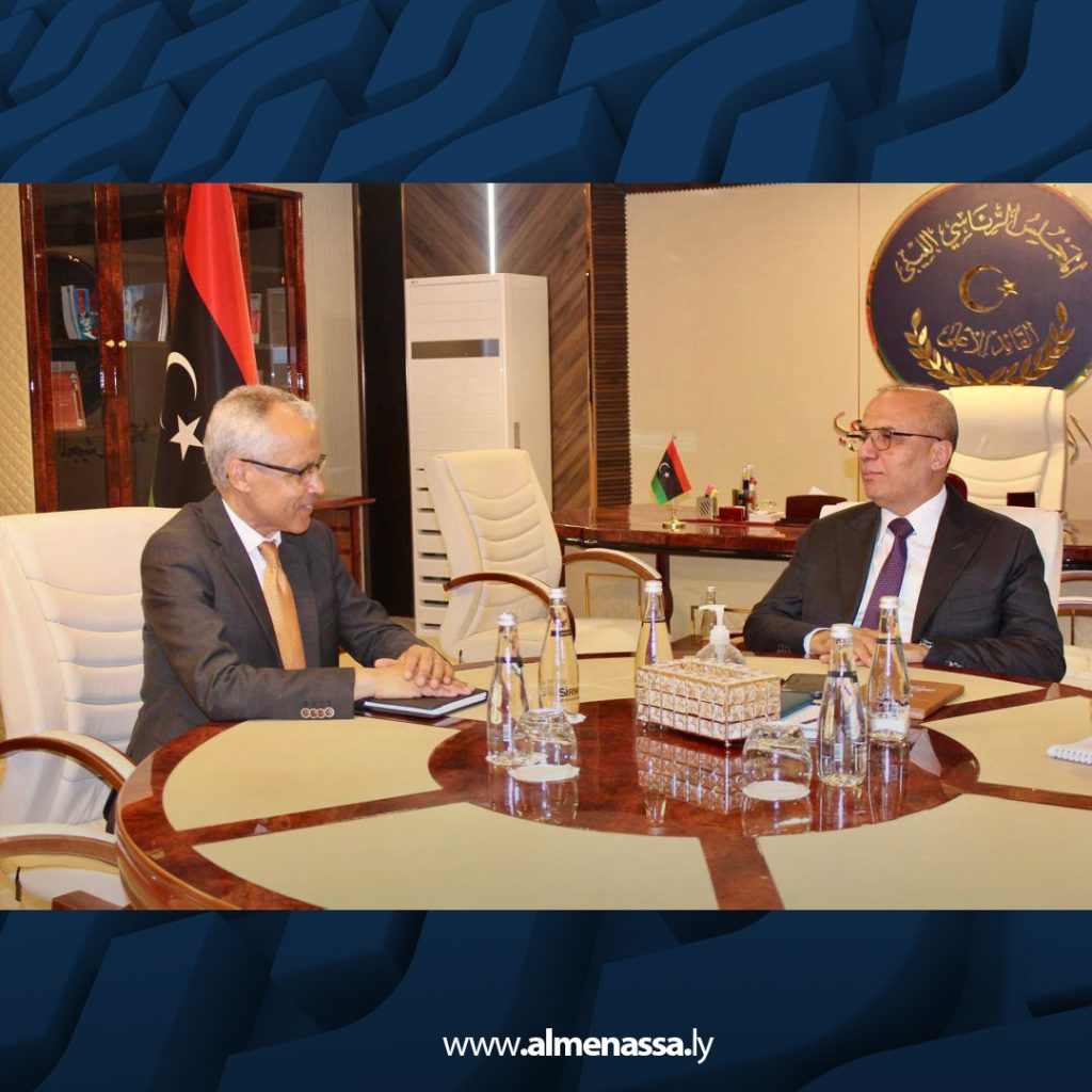 Extra 299 اللافي يستقبل سفير فرنسا بمناسبة انتهاء مهامه الدبلوماسية في البلاد