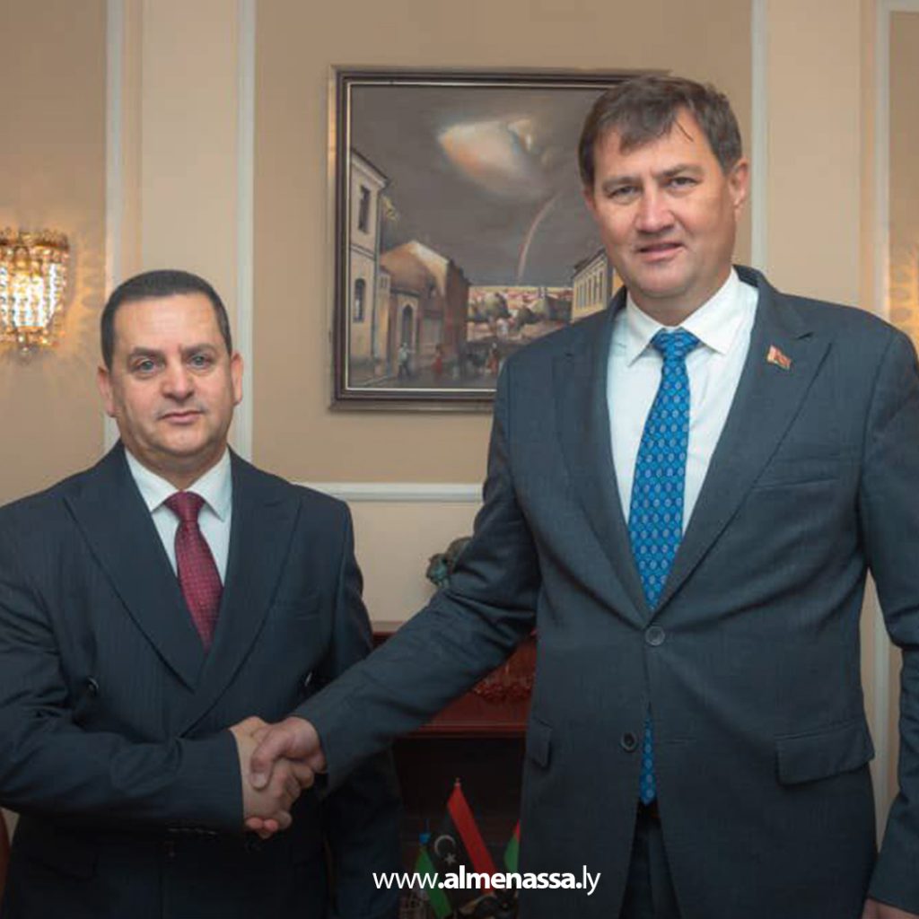 Extra 31 وزير الخارجية الليبي يلتقي نظيره البيلاروسي في مينسك لتعزيز التعاون الثنائي